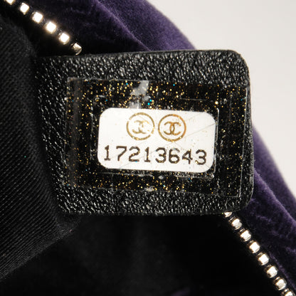 Chanel Velvet Mini Backpack Is Back Plum 6 of 7