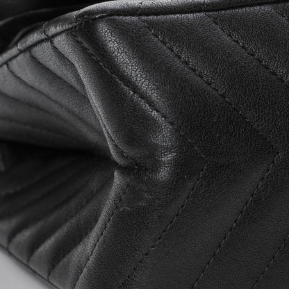 Chanel Sheepskin Chevron Quilted 2.55 Reissue 226 Flap So Black 6 of 8