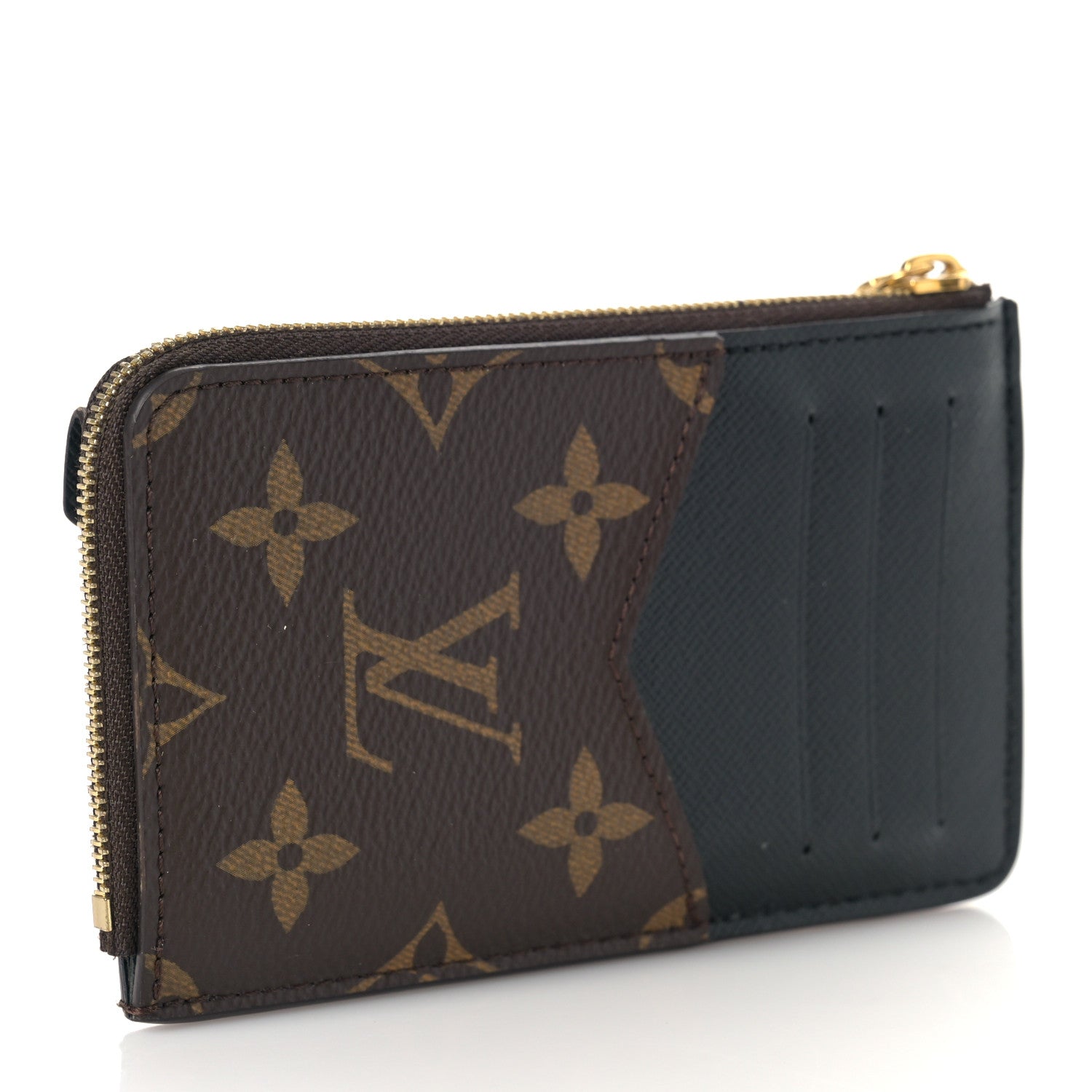 Louis Vuitton Monogram Recto Verso Card Holder Black 3 of 8