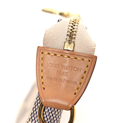 Louis Vuitton Damier Azur Mini Pochette Accessories 6 of 7