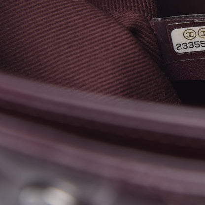 Chanel Calfskin Quilted Large Perfect Edge Flap Bordeaux 7 of 11