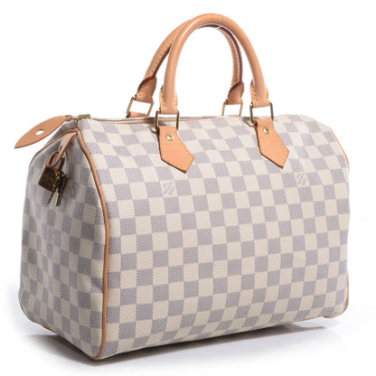 Louis Vuitton Damier Azur Speedy 30 3 of 7