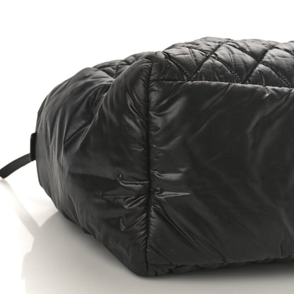 Chanel Nylon Quilted Large Coco Cocoon Reversible Tote Black 8 of 9
