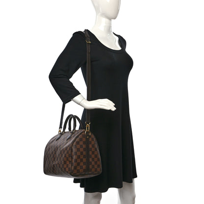 Louis Vuitton Damier Ebene Speedy Bandouliere 30 2 of 8