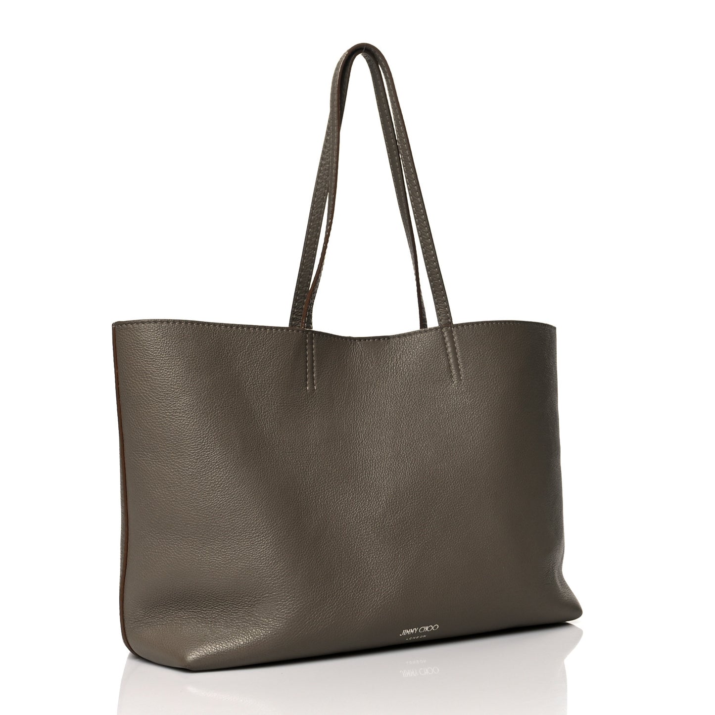 Grainy Calfskin JC Tote