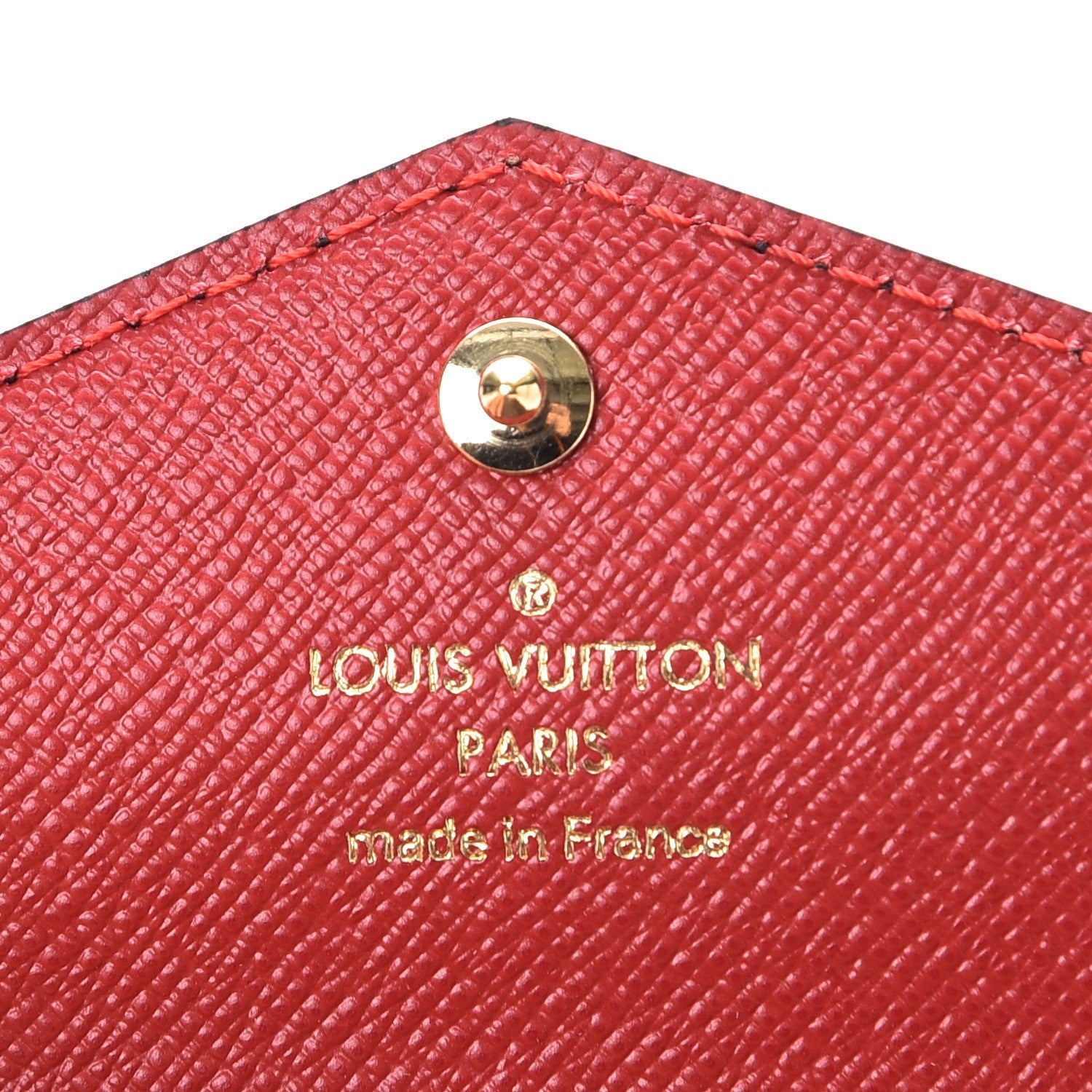 Louis Vuitton Monogram Daily Organizer Envelope Insert Red 6 of 6