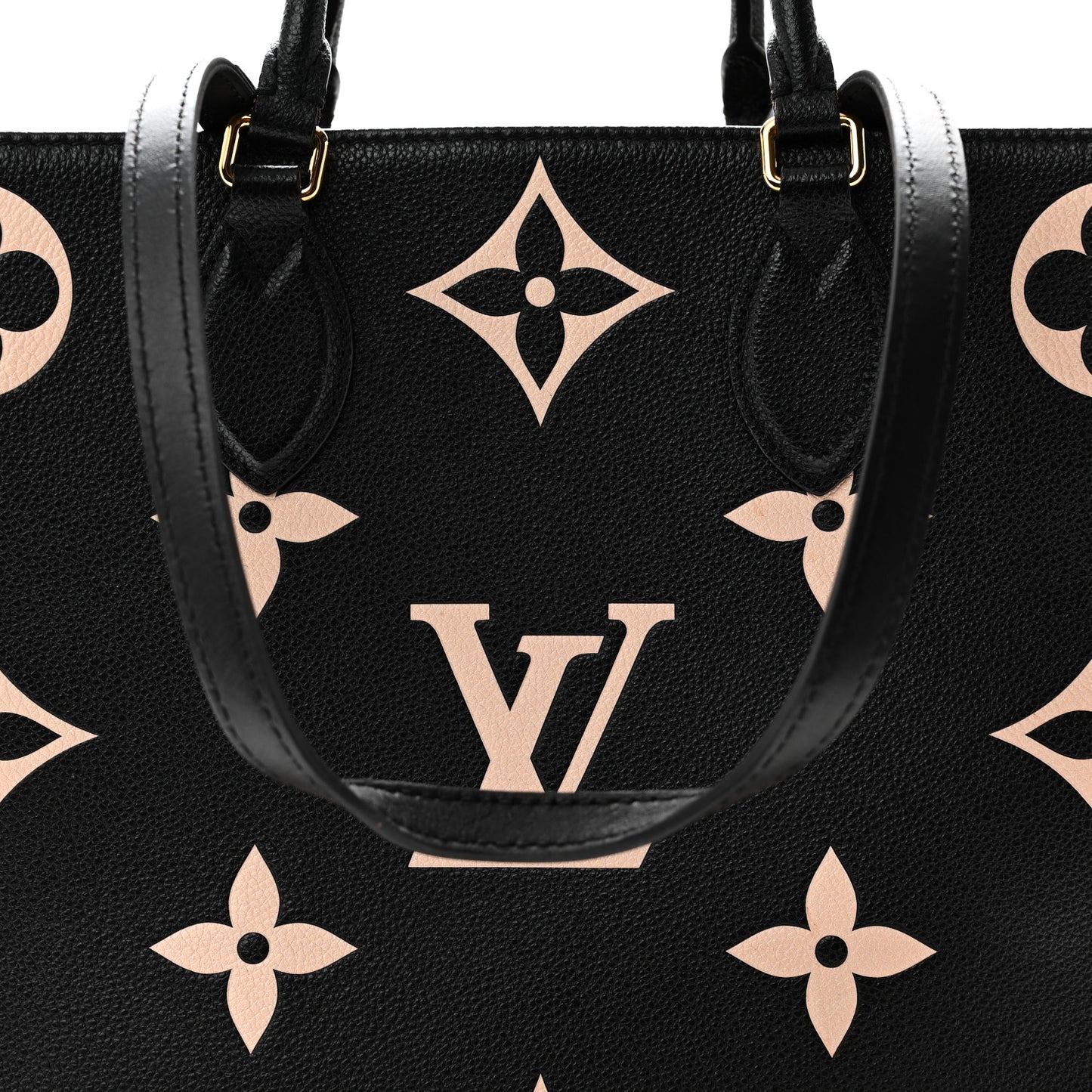 Empreinte Monogram Giant Onthego MM Black Beige