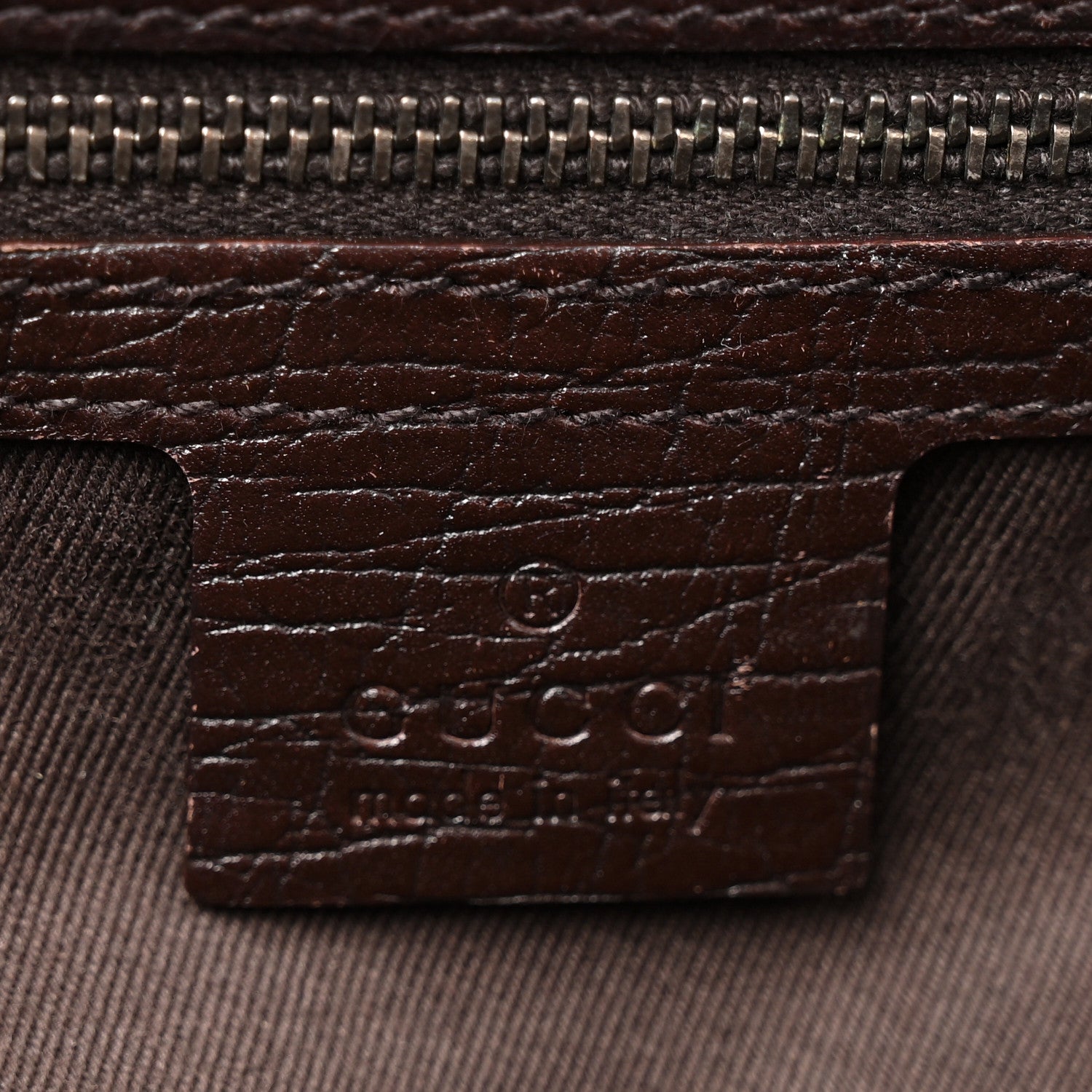 Gucci Monogram Bamboo Bullet Bag Dark Brown 6 of 13