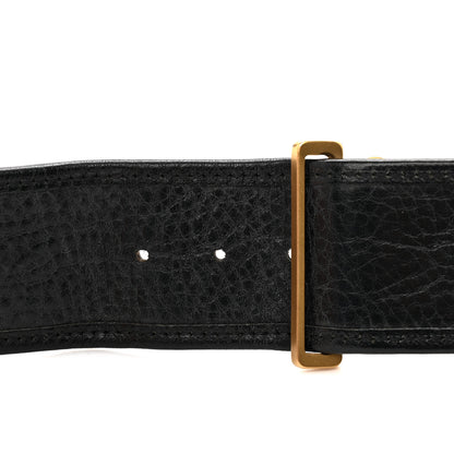 Fendi Pony Hair Leopard Belt 65 26 Black 4 of 7