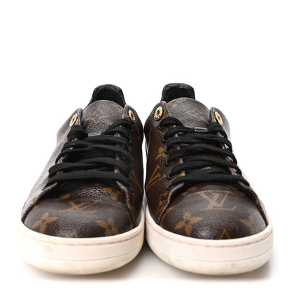 Louis Vuitton Patent Monogram Frontrow Sneakers 38 3 of 10