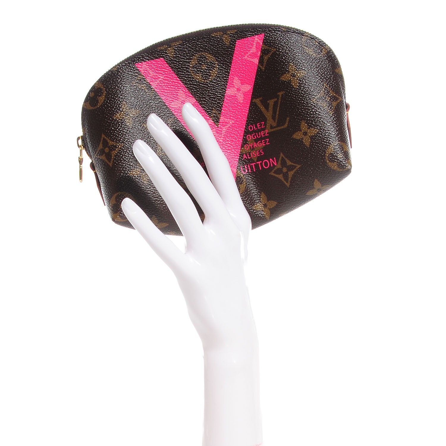 Louis Vuitton Monogram V Cosmetic Pouch Grenade 2 of 7