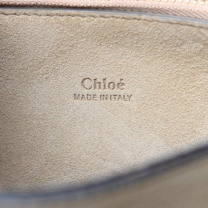 Chloe Calfskin Lambskin Medium Faye Shoulder Bag Rose Quartz 6 of 12
