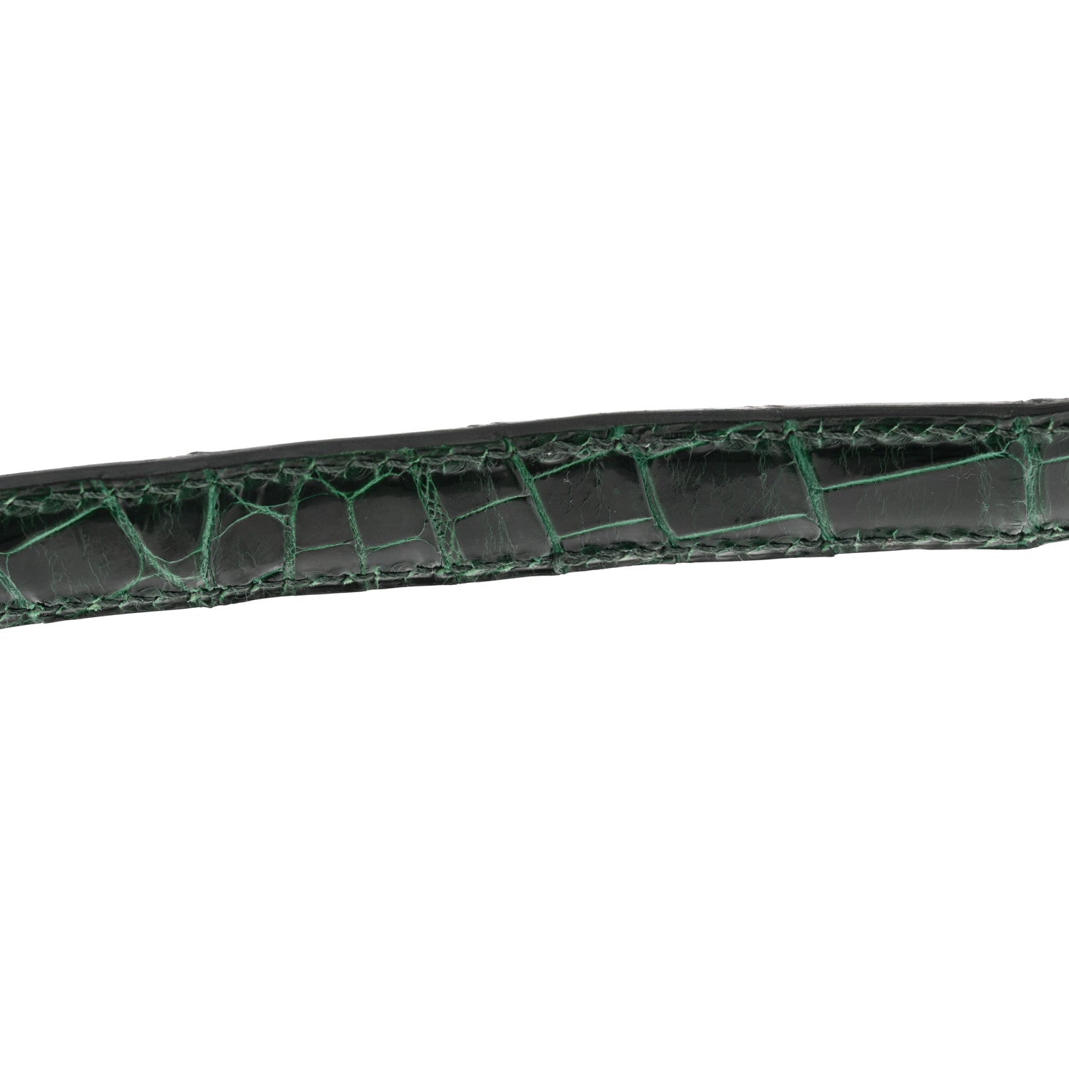 Hermes Shiny Niloticus Crocodile Constance 24 Vert Fonce 11 of 14