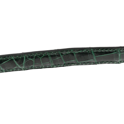 Hermes Shiny Niloticus Crocodile Constance 24 Vert Fonce 11 of 14