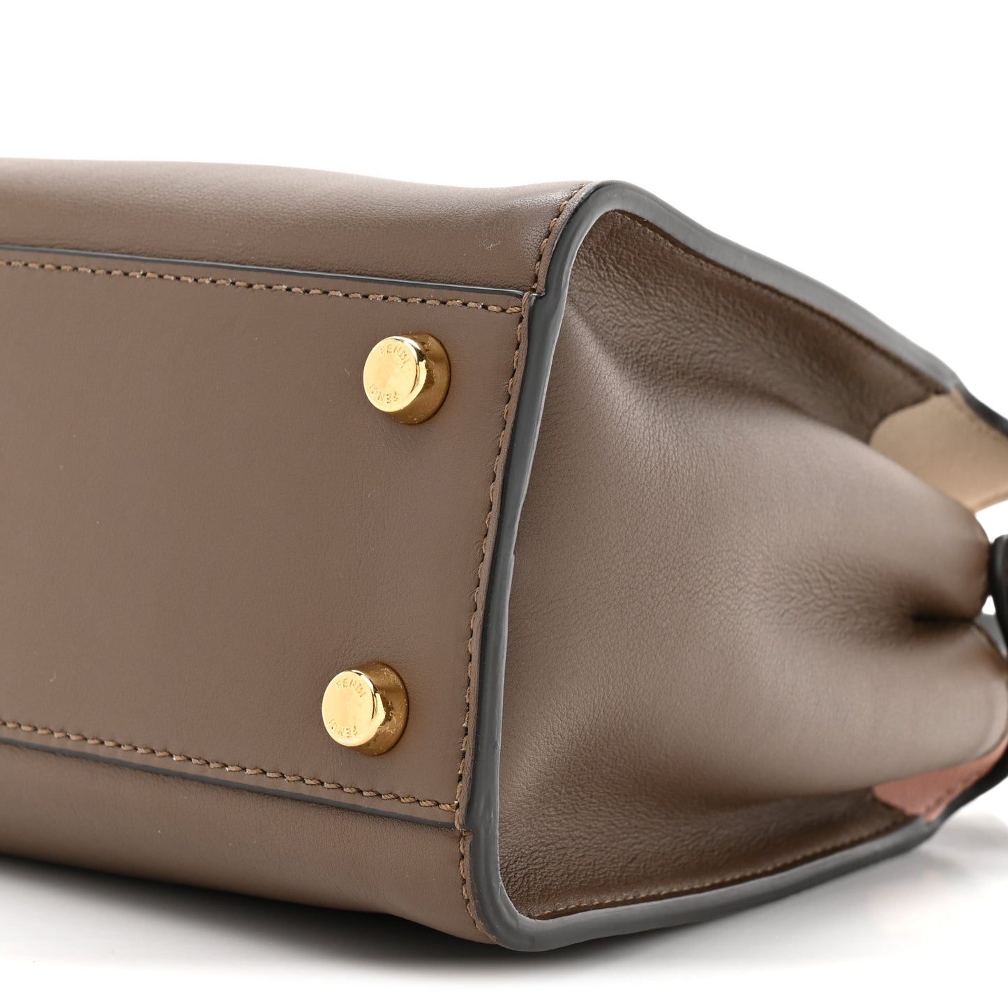 Vitello Tahiti Burro Bi-Color Medium Peekaboo Iconic Essentially Satchel Maya Camelia Confetto