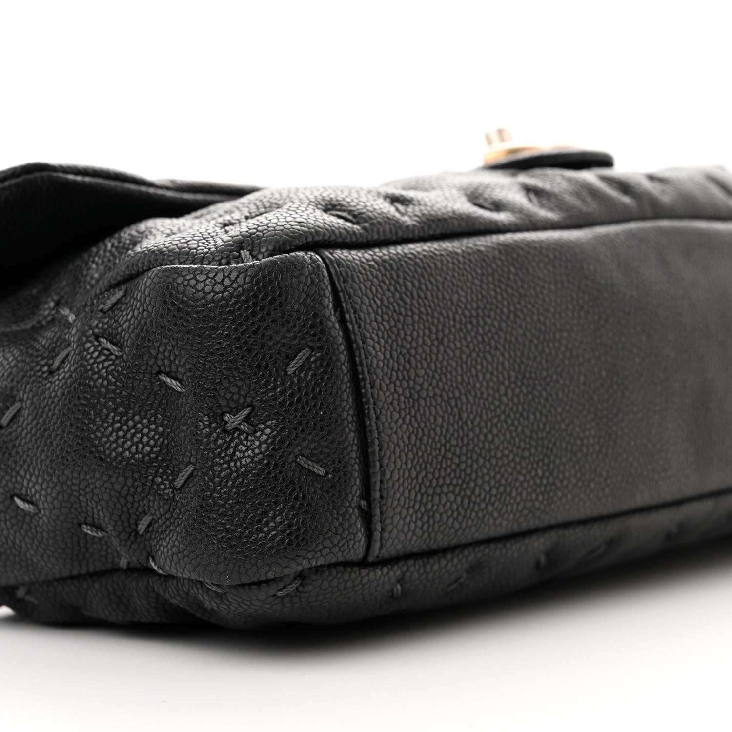 Chanel Caviar Wild Stitch Flap Black 9 of 10