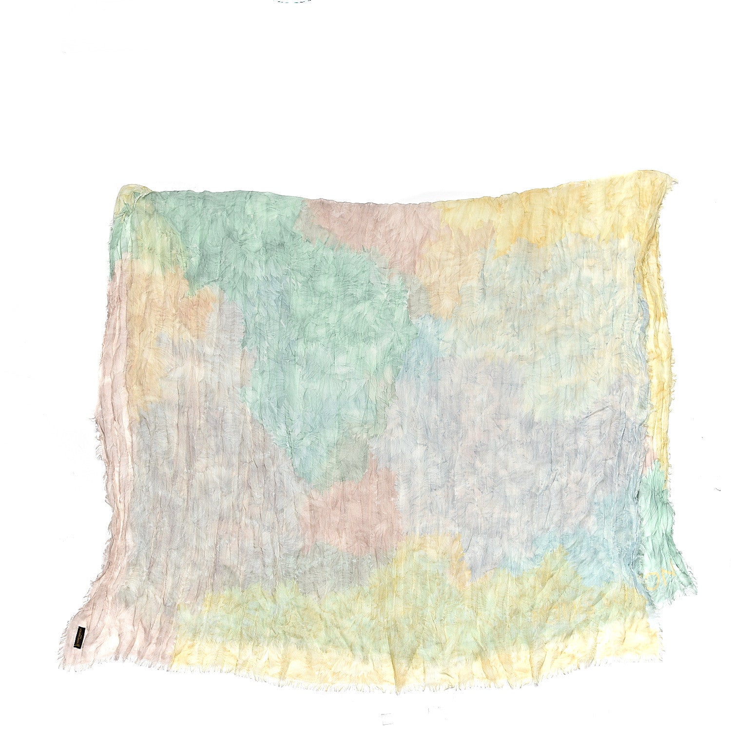 Louis Vuitton Cashmere Silk Pastel Stole 3 of 5