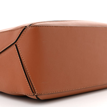 Loewe Calfskin Small Puzzle Bag Tan 8 of 9