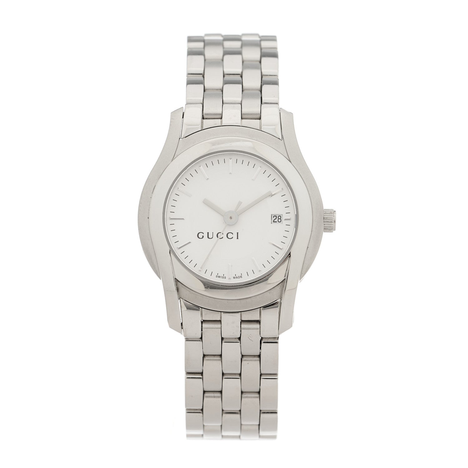 Gucci Stainless Steel 27mm 5500L Quartz Watch 1 of 4