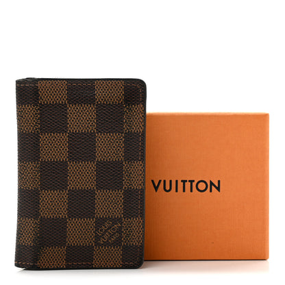 Louis Vuitton Damier Ebene Pocket Organizer NM 9 of 9