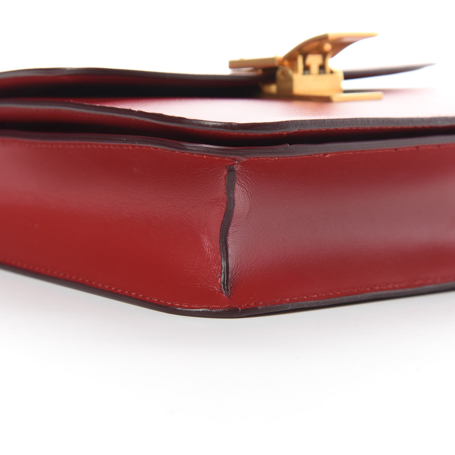 Celine Box Calfskin Teen Classic Box Flap Bag Red 9 of 17
