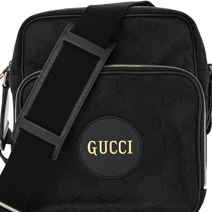 Gucci Econyl Nylon Monogram Off The Grid Messenger Black 8 of 10