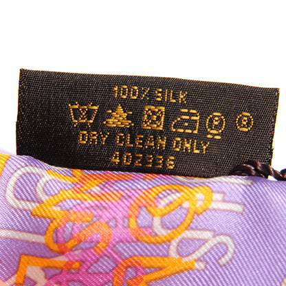 Louis Vuitton Silk Monogram Map Bandeau Lilac 4 of 5