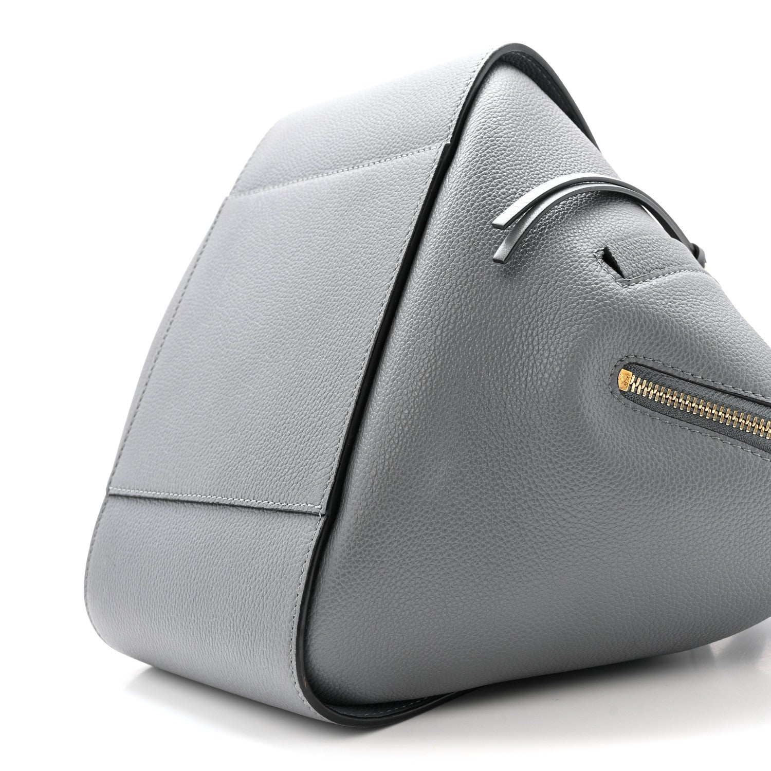 Loewe Grained Calfskin Small Hammock Shoulder Bag Asphalt 10 of 15