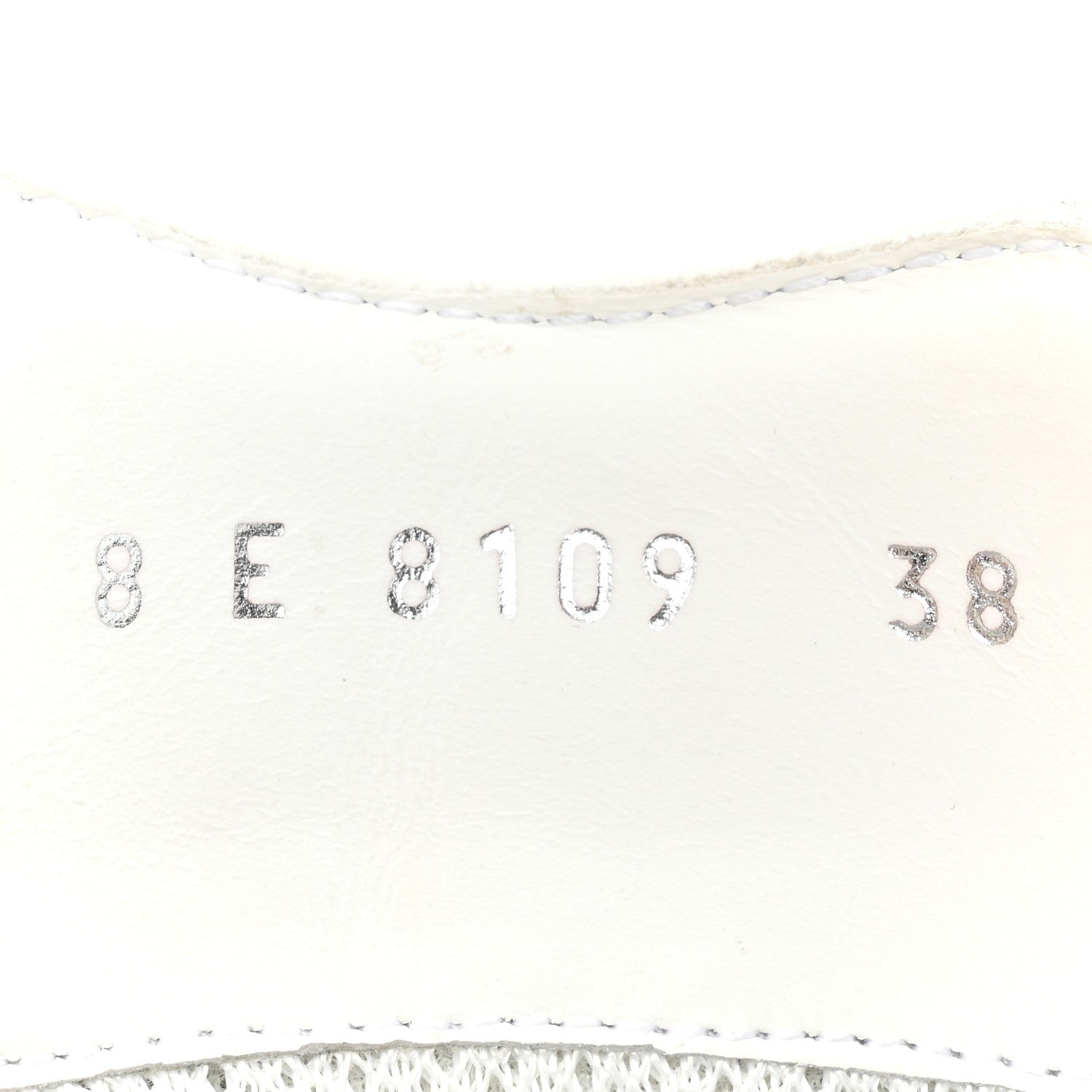 Fendi Fabric Jacquard Vitello Technical Fabric FF Womens Fendi Force Low Top Sneakers 38 Tobacco Black Ultrawhite White 9 of 11
