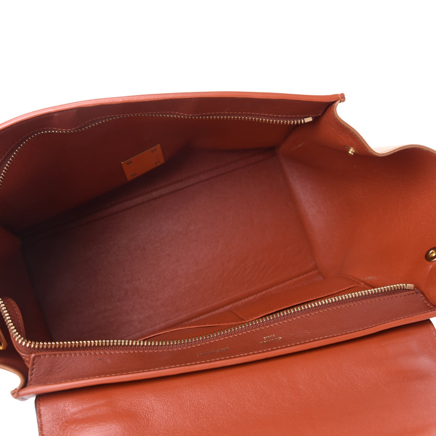 Smooth Calfskin Medium Tri-Color Trapeze Navy