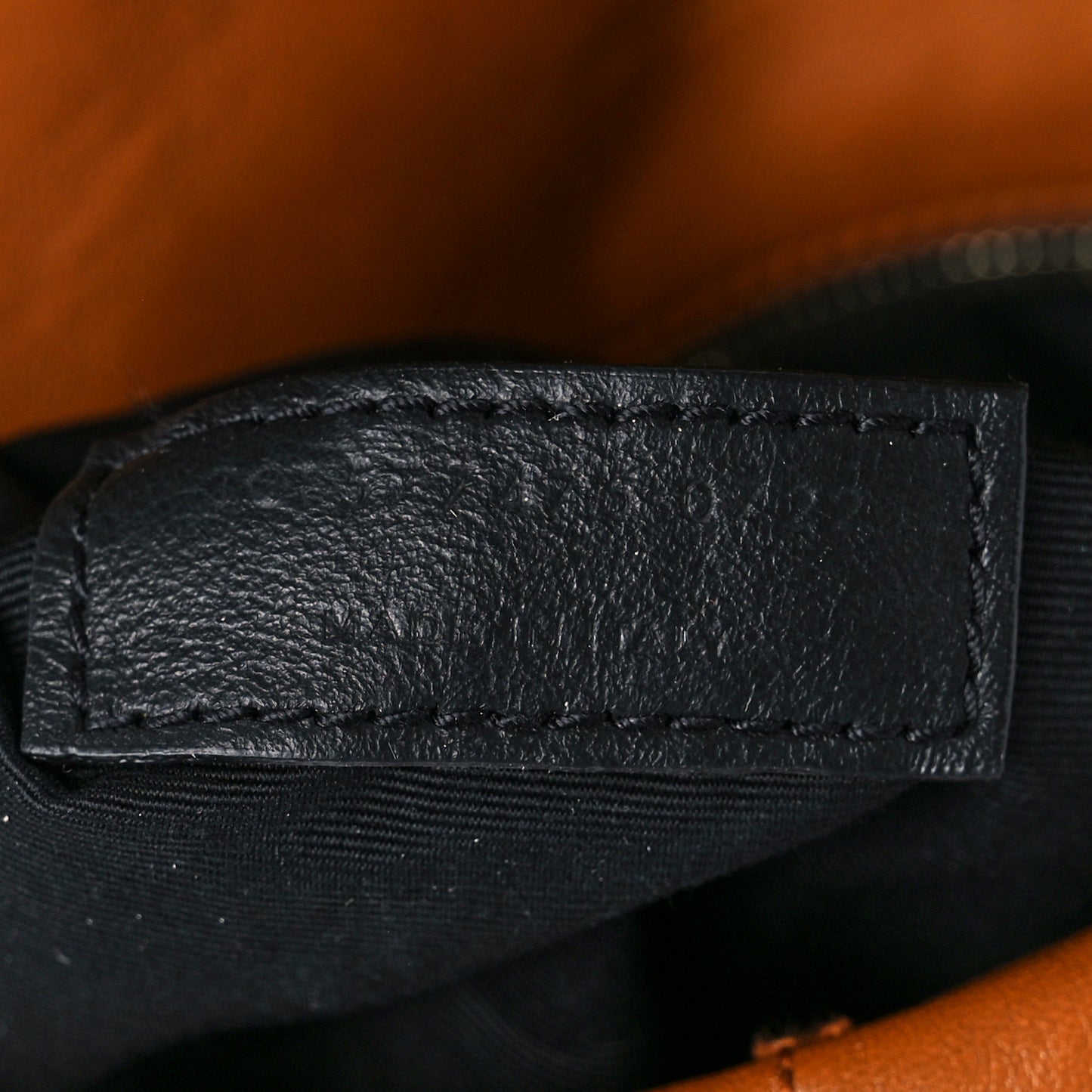 Lambskin Quilted Medium Loulou Puffer Monogram Chain Satchel Miel Dark