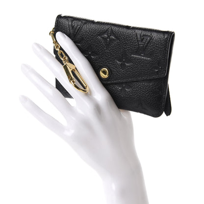 Louis Vuitton Empreinte Key Pouch Black 2 of 7