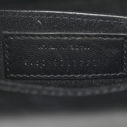 Saint Laurent Calfskin Medium Monogram Sunset Black 8 of 17