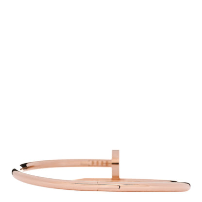 Cartier 18K Pink Gold Juste Un Clou Bracelet 17 2 of 3