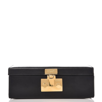 Saint Laurent Calfskin Micro Mellettes Clutch Black 4 of 12
