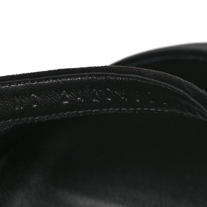 Hermes Velvet Crystal Jane Ballet Flats 37 Black 20 of 22