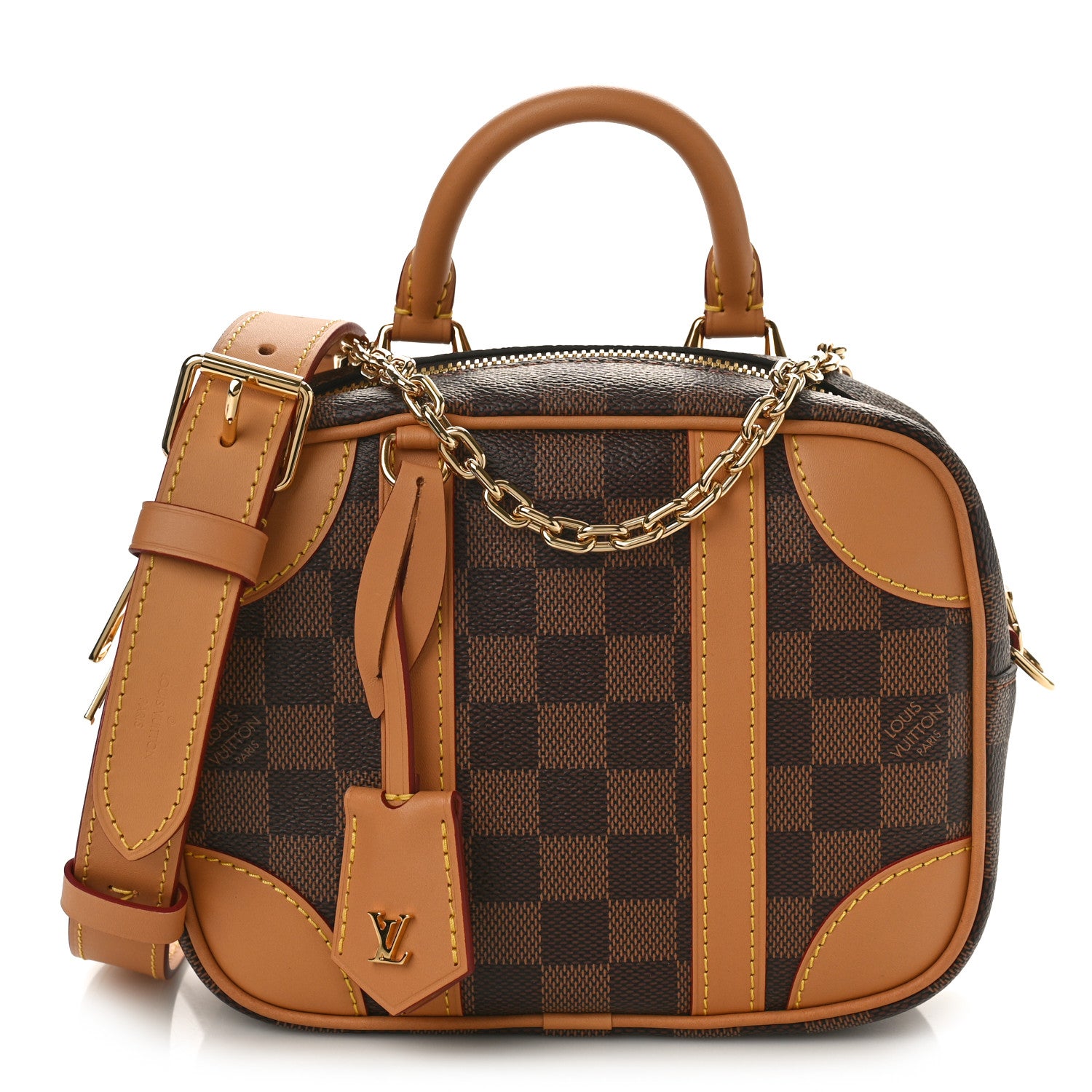 Louis Vuitton Damier Ebene Valisette Souple BB 1 of 7