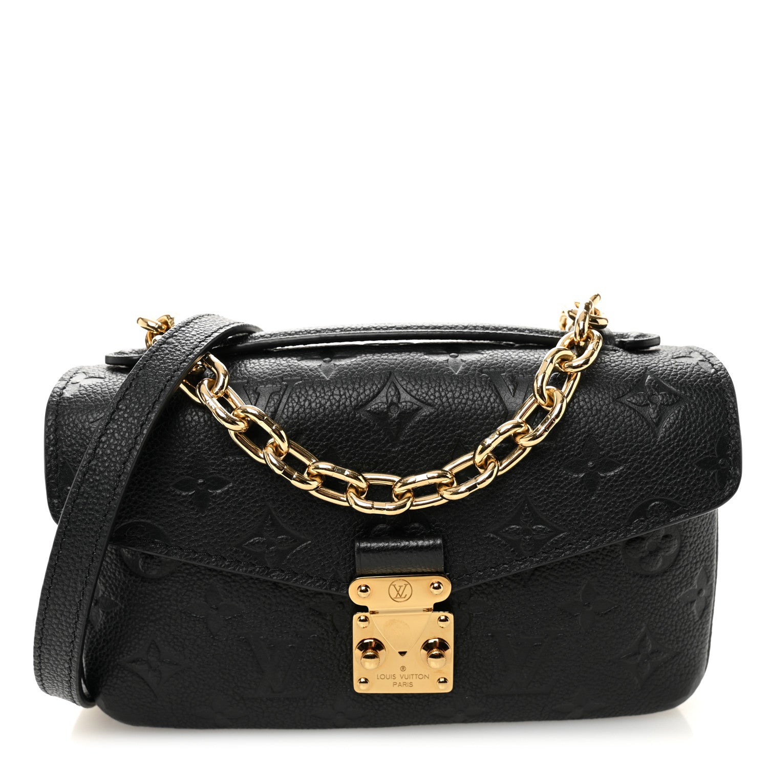 Louis Vuitton Empreinte Pochette Metis East West Black 1 of 9