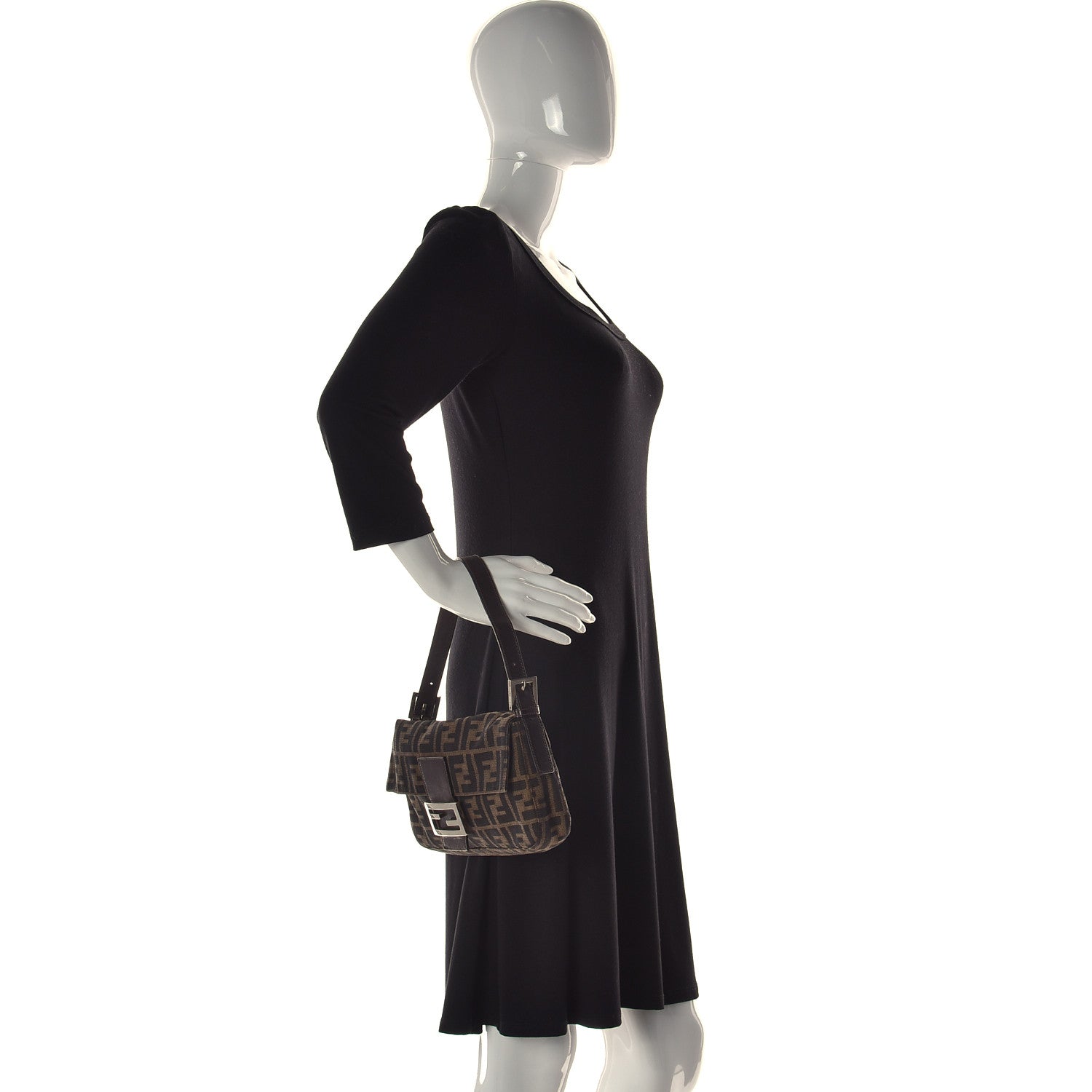 Fendi Zucca Baguette Tobacco 3 of 11