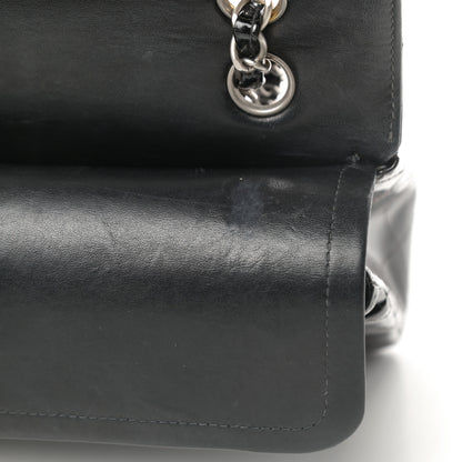Chanel Patent Quilted Medium Double Flap Black 15 of 17