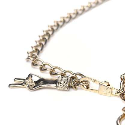 Gucci Brass Horsebit Chain Belt Gold 4 of 4