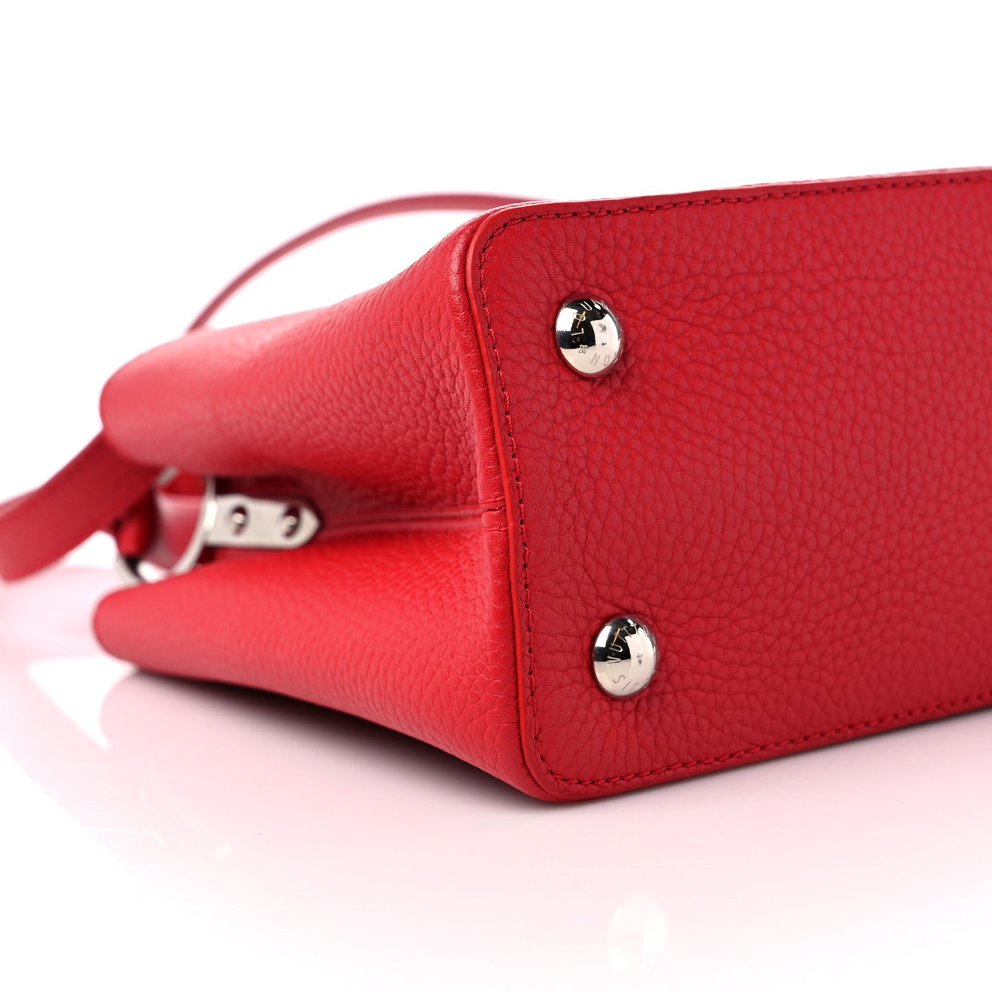 Taurillon Capucines PM Rubis