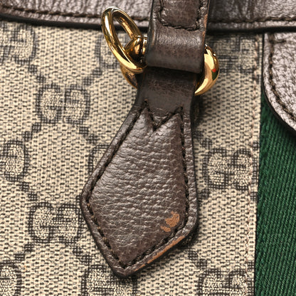 Gucci GG Supreme Monogram Small Ophidia Tote Bag Brown 11 of 13