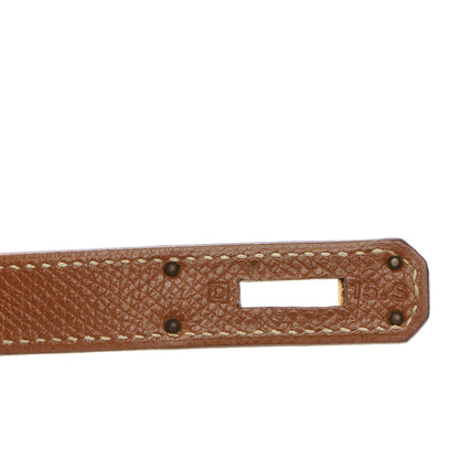 Hermes Courchevel Kelly Sellier 32 Gold 19 of 29