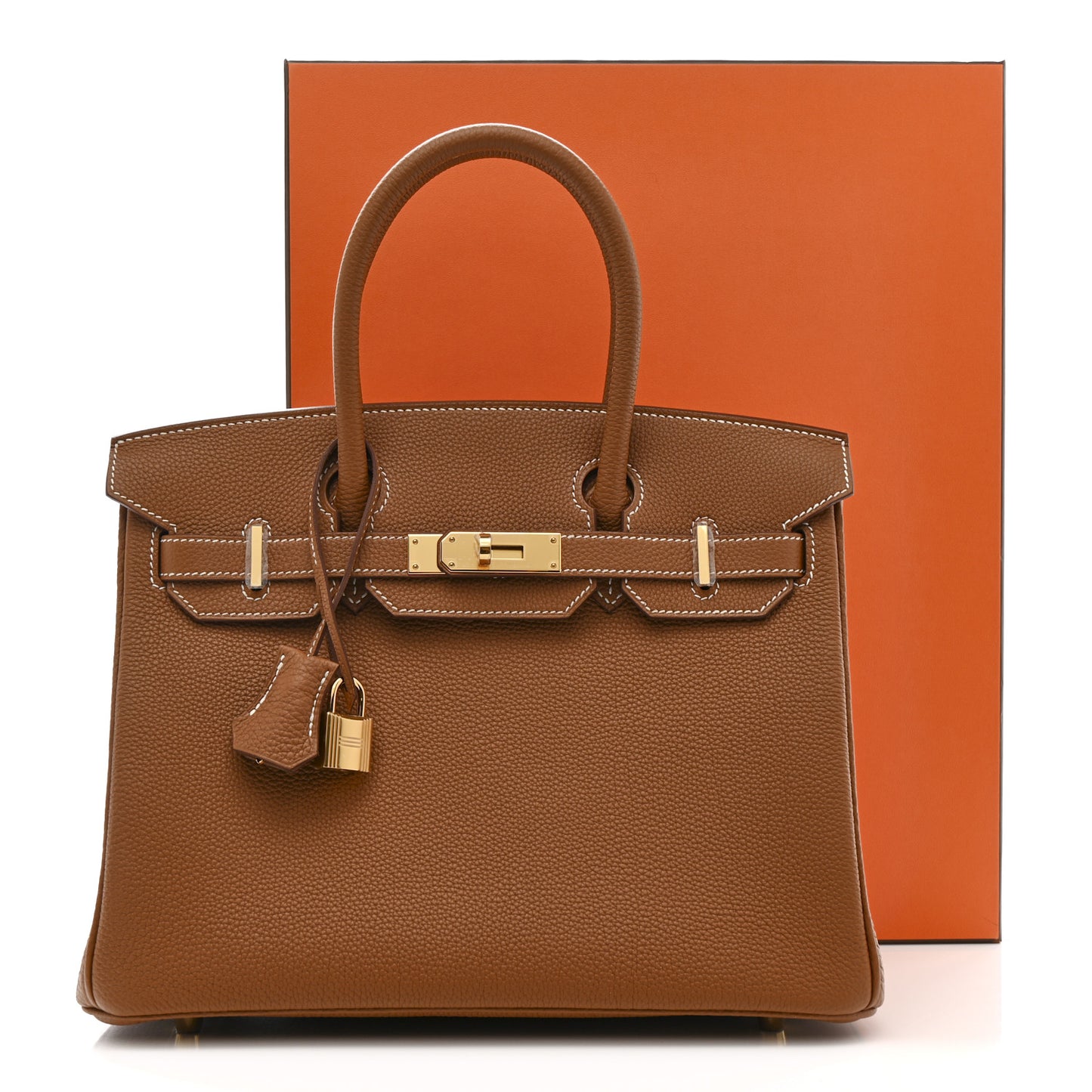 Togo Birkin 30 Gold