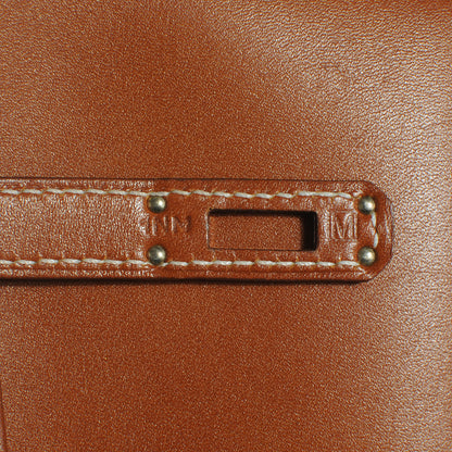 Hermes Tadelakt Kelly Pochette Clutch Fauve 6 of 8