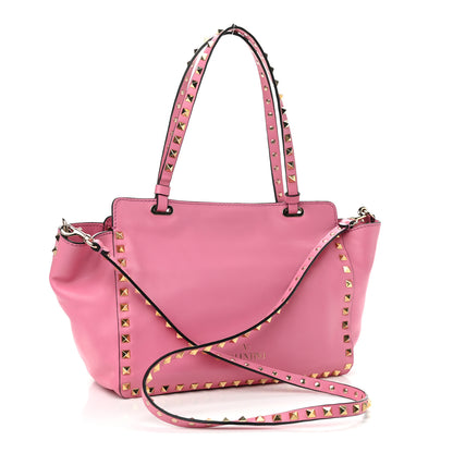 Valentino Garavani Vitello Small Rockstud Tote Ninphea 2 of 10