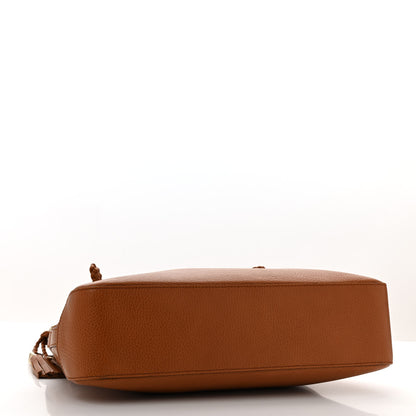 Gucci Pebbled Calfskin Medium Marrakech Hobo Brown 4 of 13