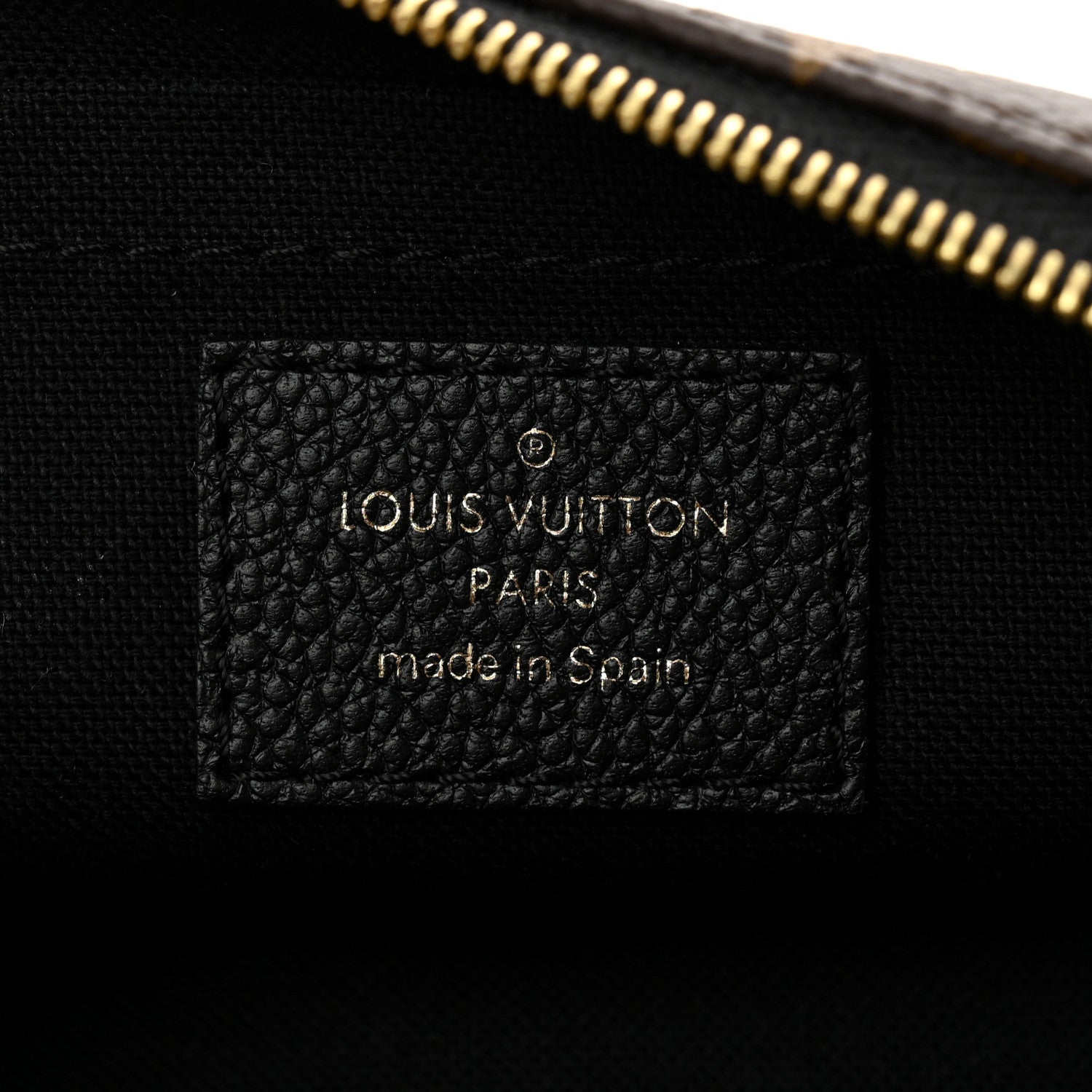 Louis Vuitton Monogram Pallas Clutch Black 5 of 9