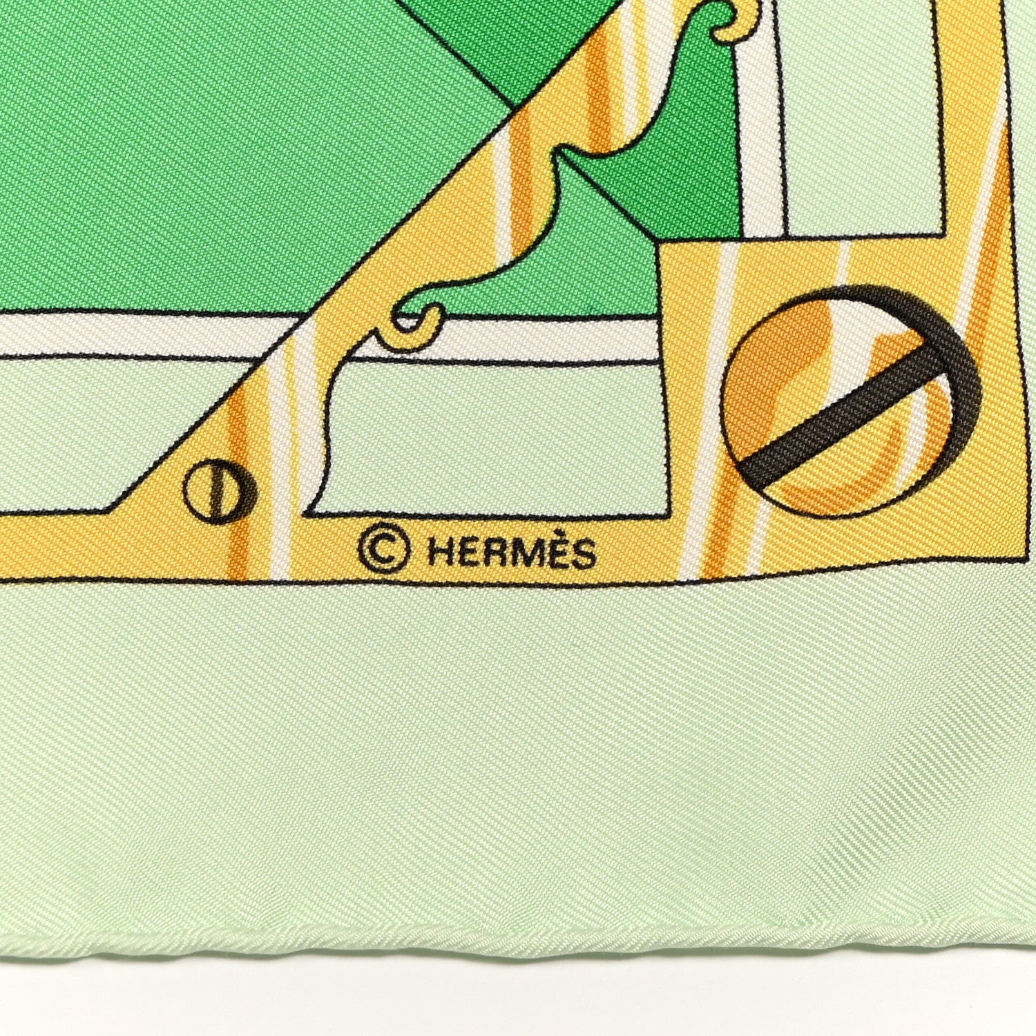 Hermes Silk Sextants Scarf 90 2 of 6